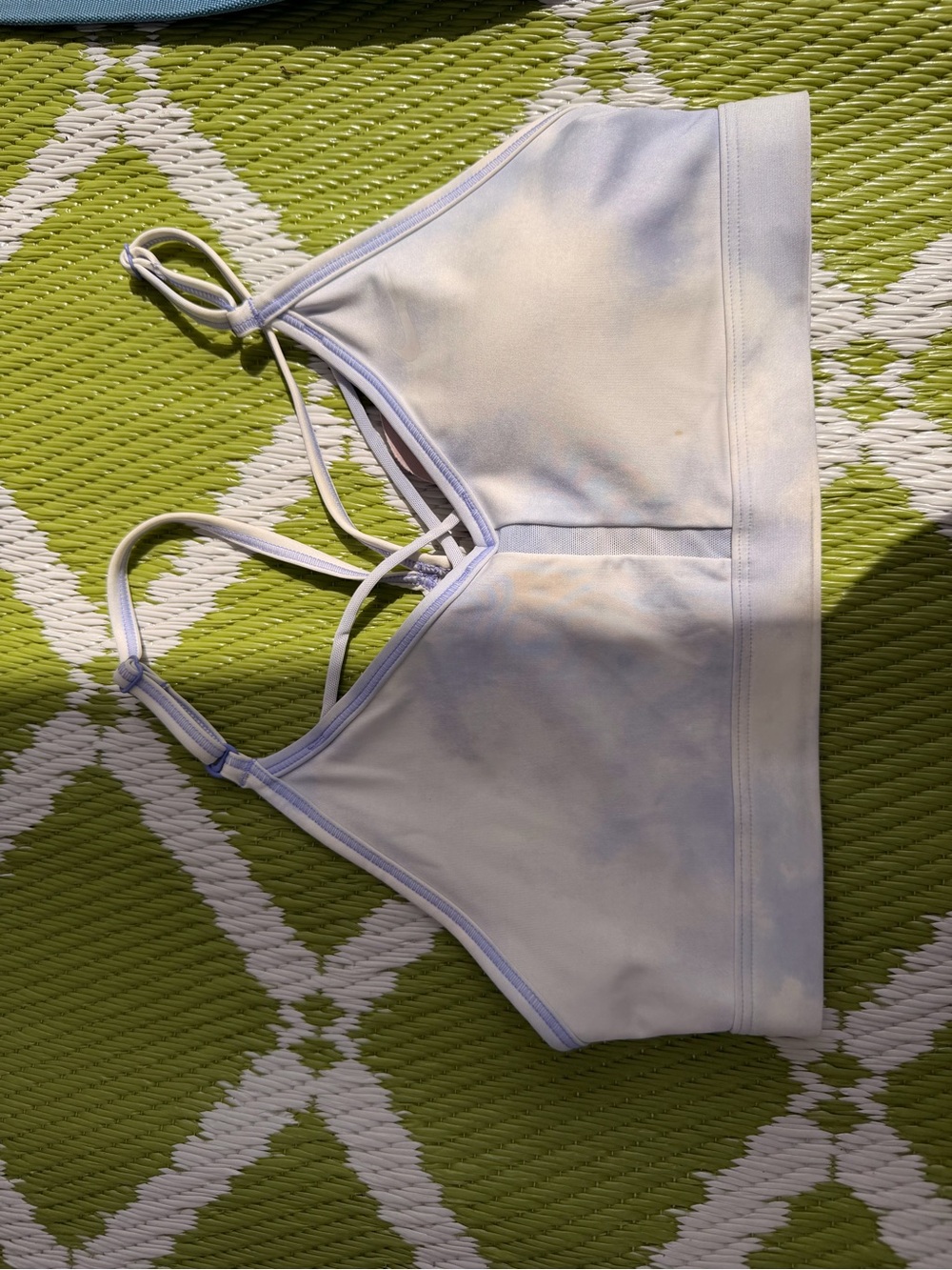 Nike Light Lavender Tie-Dye Sports Bra